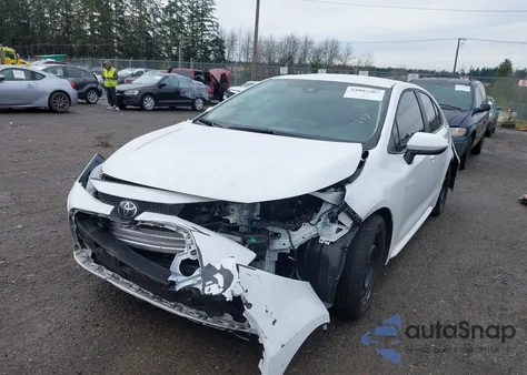 2021 Toyota Corolla Le из США, поврежденный, VIN 5YFEPMAEXMP227257